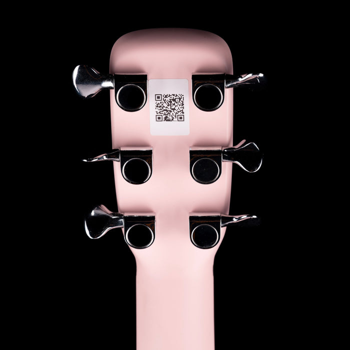 Pre Owned Lava Me 2 Pink Acoustic Electric Guitar With OSSC