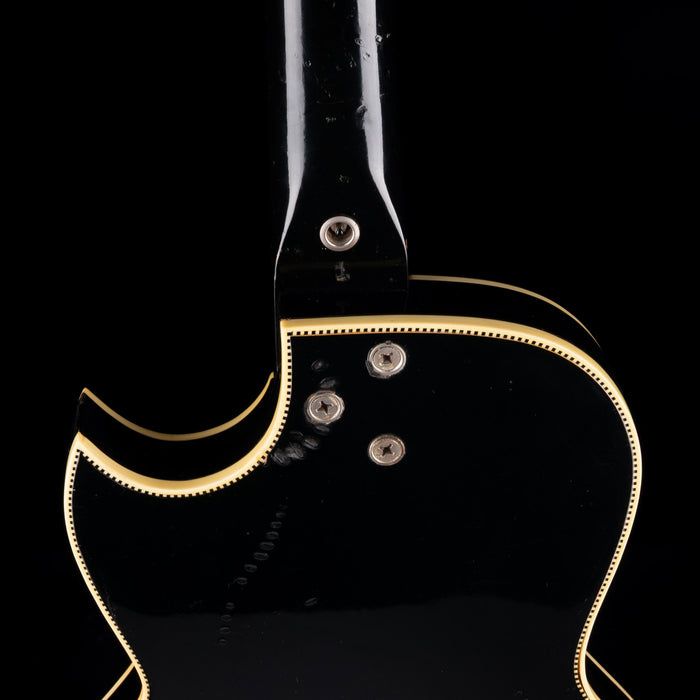 Vintage 1960's Kay Pro Thinline Model 1993 in Speed Demon Black With OSSC