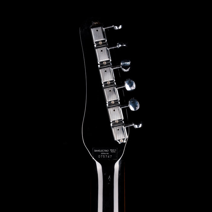 Pre Owned 1999 Danelectro ‘56 Reissue Baritone Guitar Black Metal Flake