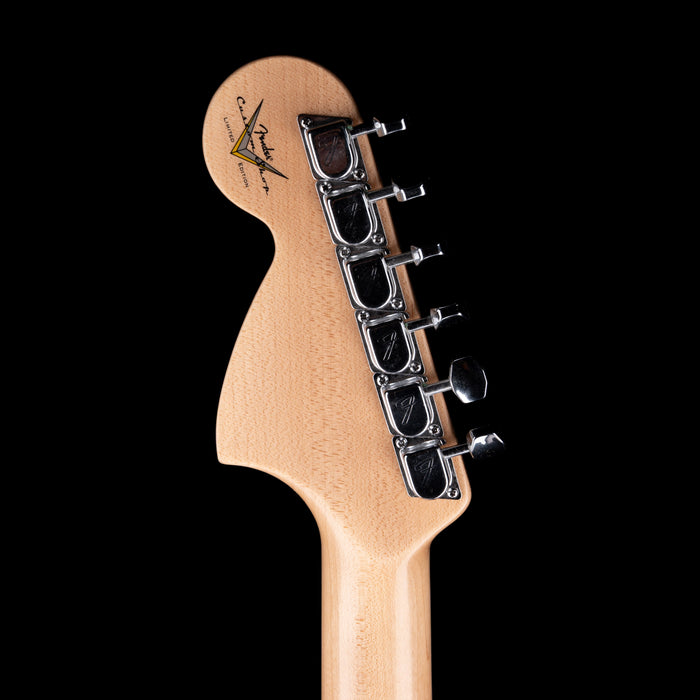 Used 2024 Fender Custom Shop 1968 Stratocaster Journeyman Relic Charcoal Frost Metallic with OHSC