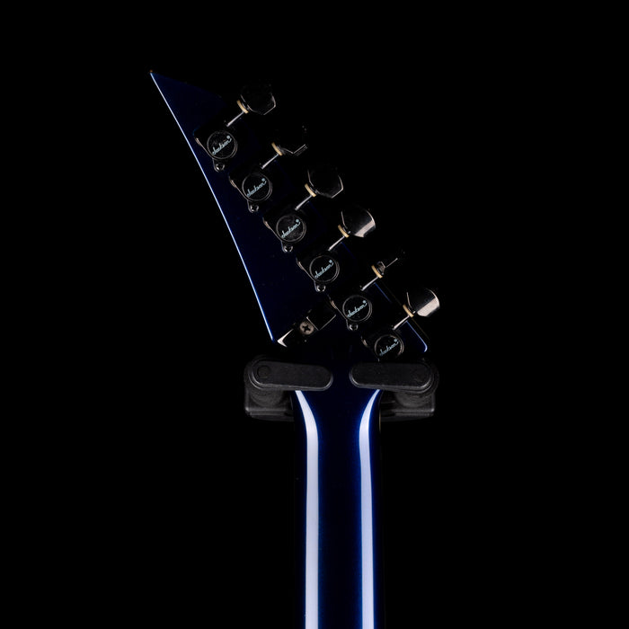 Used Jackson 2000 KV2 USA Blue Ghost Flame With OHSC
