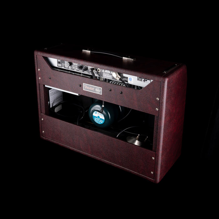 Pre Owned Fender '65 Deluxe Reverb "Bordeaux Blues" FSR Guitar Amp Combo