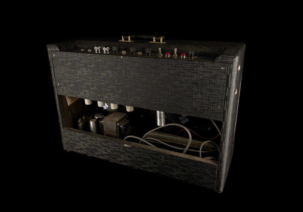 Vintage 1969 Gretsch Model 6162 Tremolo Reverb Guitar Amp Combo Gray