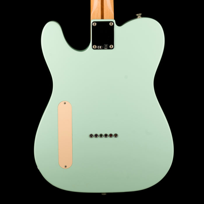 Pre Owned 2013 Fender Cabronita Telecaster Surf Green Electric Guitar