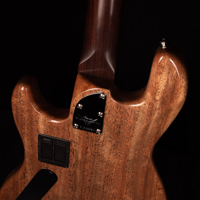 Fender Custom Shop Masterbuilt Jason Smith Custom Classic Jazz Bass NOS Zebrawood Natural With Case