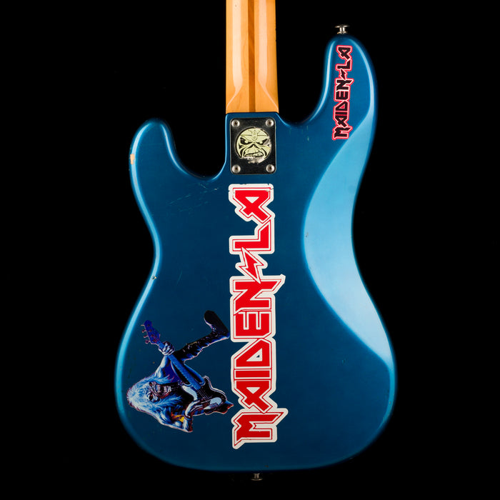 Pre Owned Fender 80's Modded “Steve Harris-Style” Precision Pre Owned Fender 80's Modded “Steve Harris-Style” Precision
