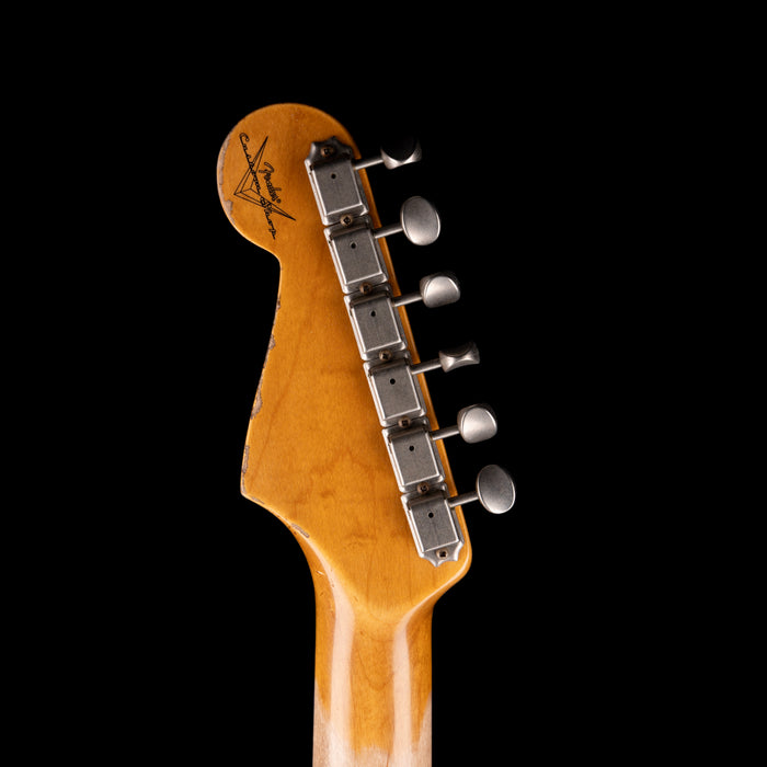 Fender Custom Shop 1962 Stratocaster Heavy Relic Sherwood Green Metallic Over Charcoal Frost Metallic