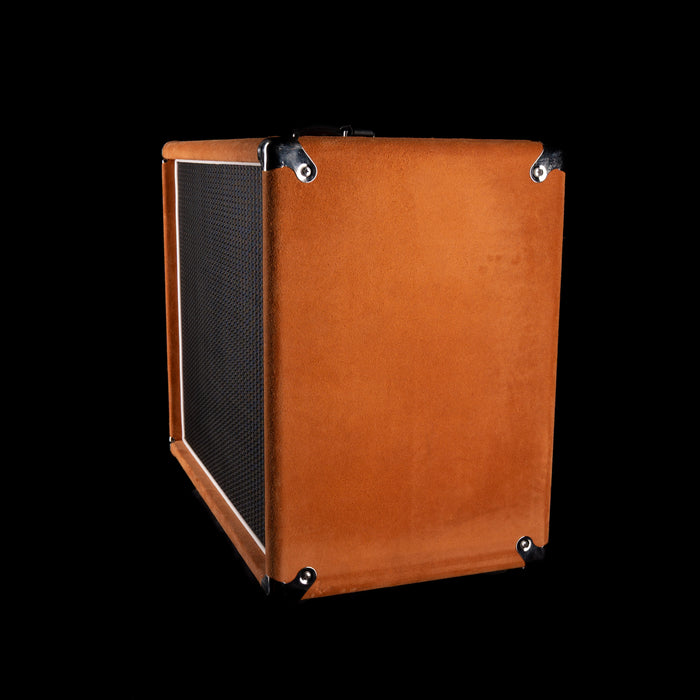 Pre-Owned  '22 Amplified Nation Bombshell 50-Watt Guitar Amp Head And 112 15-ohm 65-watt Matching Cab - Golden Brown Suede Owned by Ben Harper