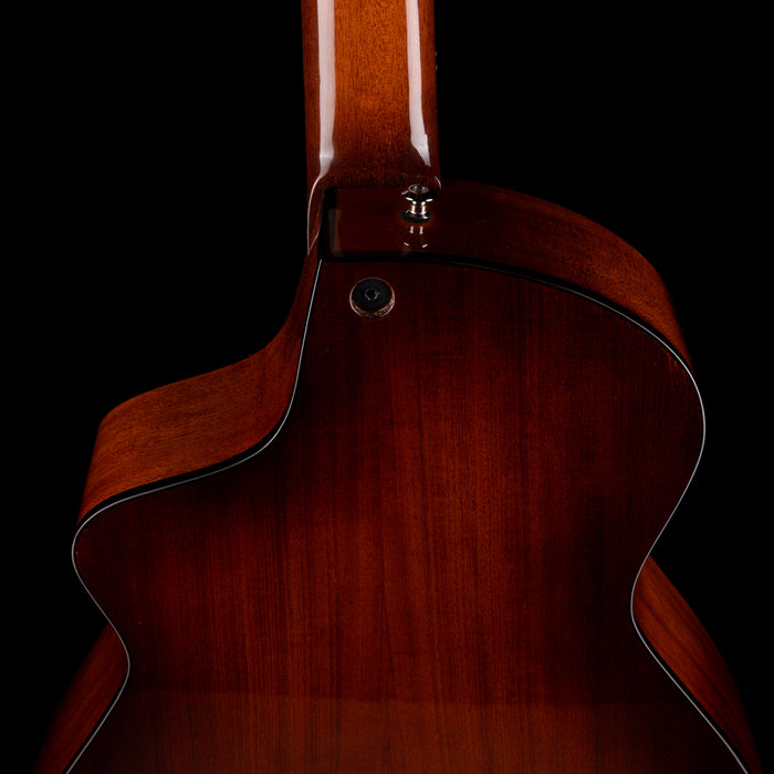 Veillette Grand 16" Baritone 12 String Acoustic Electric Guitar Tobacco Burst with Case