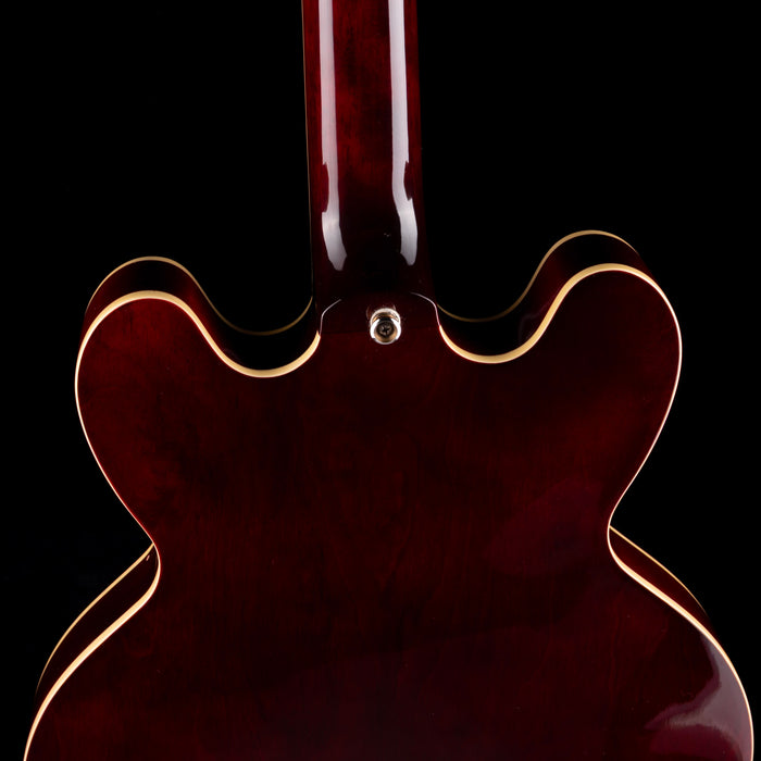 Pre-Owned 2009 Epiphone Riviera  P93 WR Wine Red With OHSC