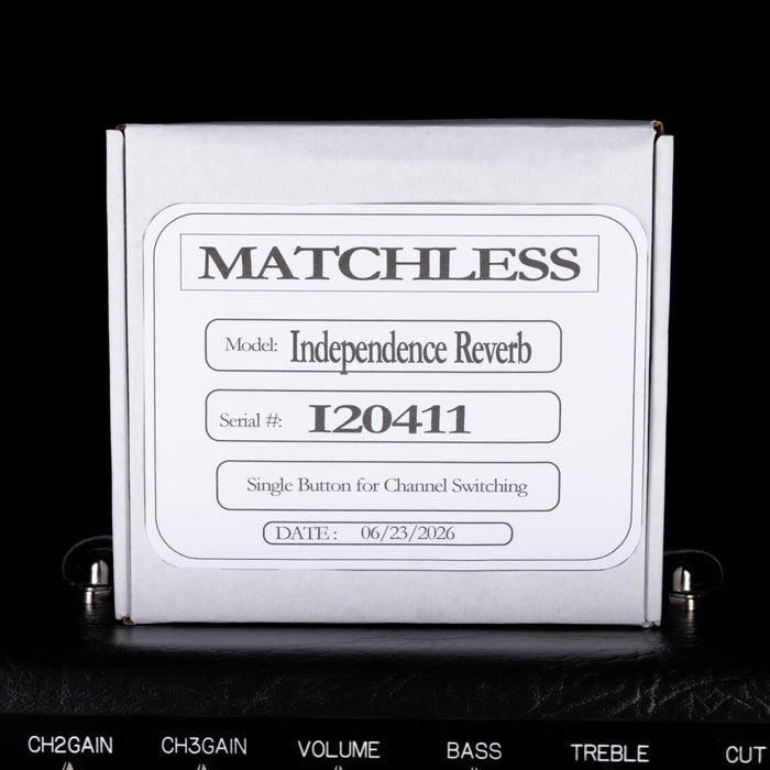 Matchless Independence 35 Reverb Black Guitar Amp Combo
