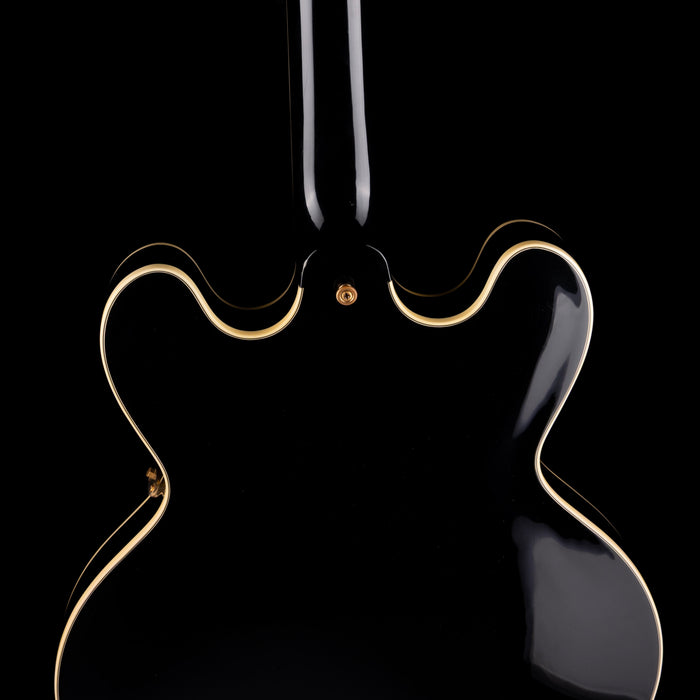 Pre-Owned 2015 Gibson Custom Shop Limited Edition ES-355 With Bigsby Ebony WIth OHSC
