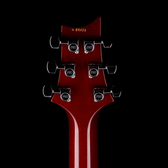 Pre-Owned 2004 PRS Custom 24 With Crescent Moon Inlays Amber With OHSC