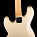 Pre-Owned 2012 Fender American Standard Jazz Bass MN - Olympic White With Gig Bag