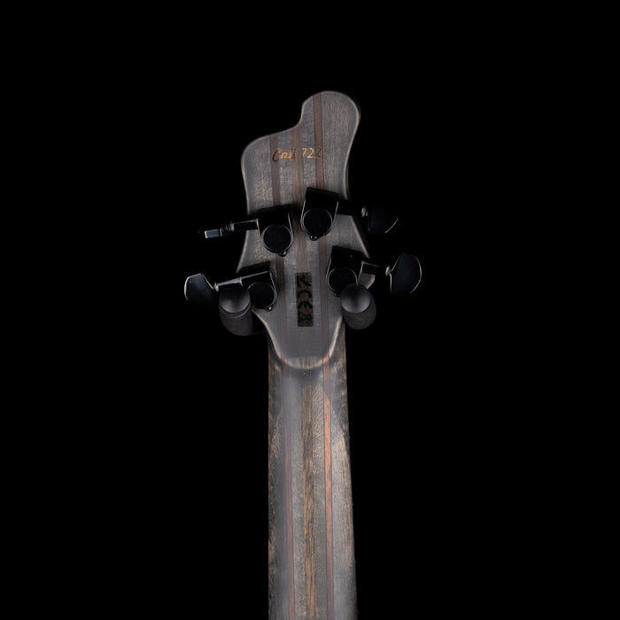Mayones Cali 4 Bass Buckey Burl Antique Black with Case