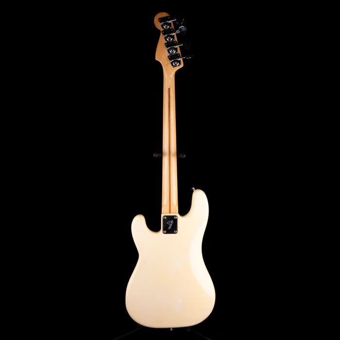 Vintage 1979 Fender Precision Bass Fretless Conversion Olympic White