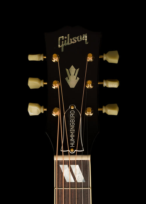 Pre Owned 2024 Gibson Hummingbird Original Heritage Cherry Sunburst Acoustic Electric Guitar With OHSC