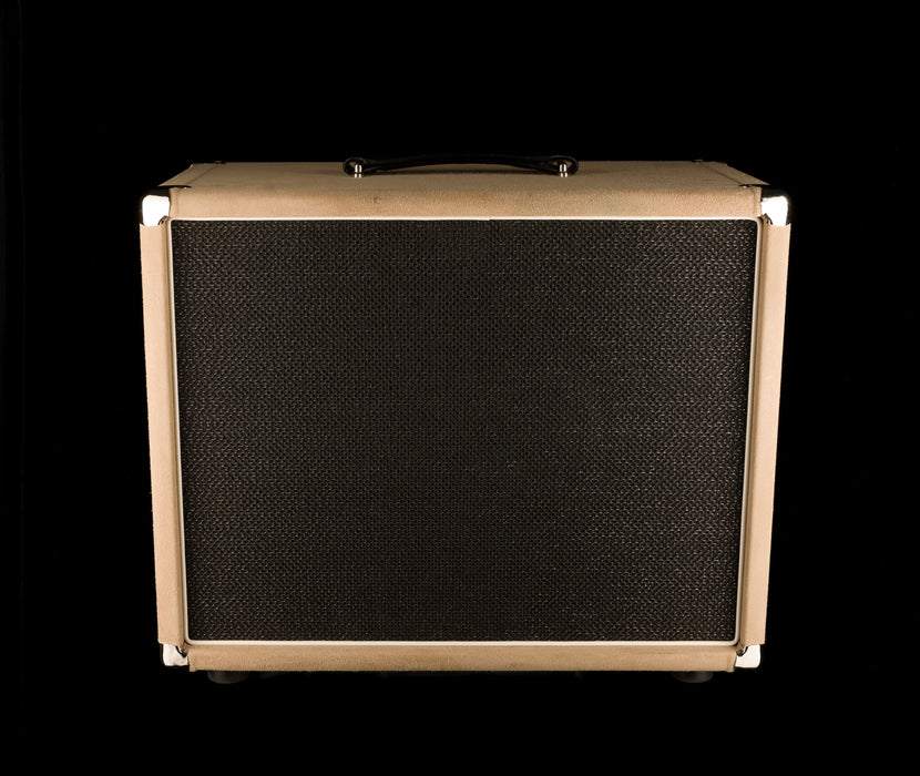 Pre Owned Amplified Nation The Bombshell Overdrive 100-Watt Head With 1x12" Ivory Suede Cabinet Guitar Amp - Ben Harper