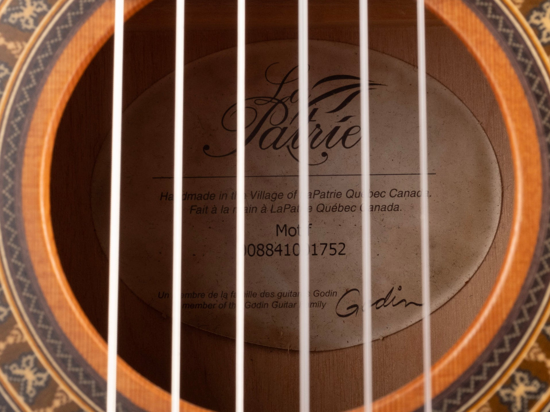 Used Godin La Patrie Motif Classical Guitar Natural — Truetone Music