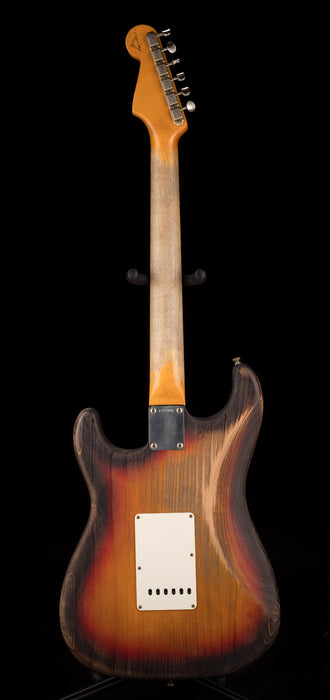 Fender Custom Shop Masterbuilt Paul Waller 1961 Stratocaster Heavy Weathered 3-Tone Sunburst With Case
