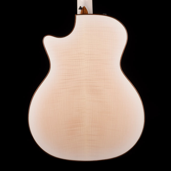 Used Taylor Custom Grand Auditorium C14ce Whitepearl Burst Catch Event # 22 With Case