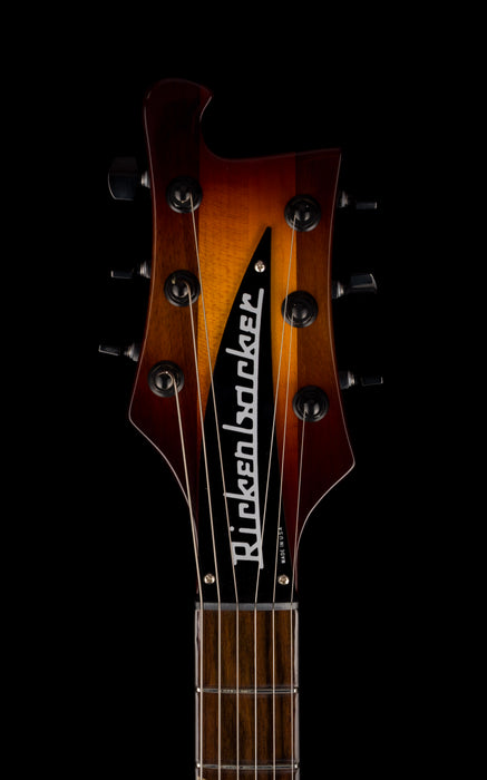 Pre Owned 2022 Rickenbacker Limited Edition 90th Anniversary 480XC TBG TobaccoGlo Guitar With OHSC - Serial # 22 17794