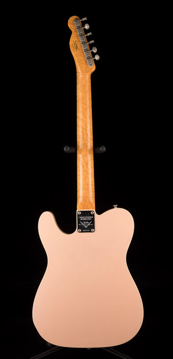 Used Fender Custom Shop Telecaster Custom with Bigsby and Abby Pickups Closet Classic Shell Pink with OHSC