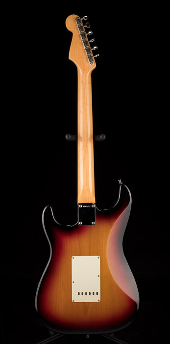Pre Owned 2007 Fender '62 Hot Rod Reissue Stratocaster Sunburst With Arcane 61 Experience Pickups With OHSC