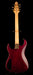 Pre Owned California Jalapeno Dark Transparent Red Electric Guitar With Case