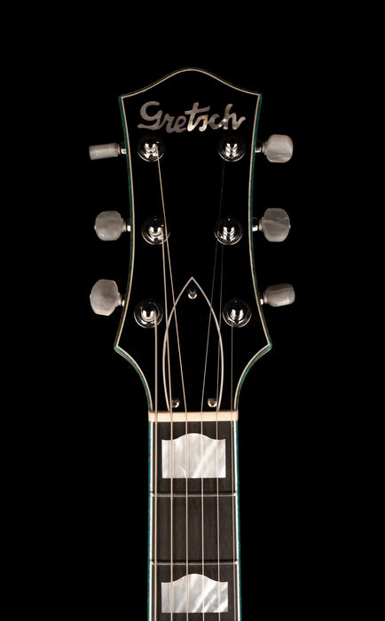 Pre-Owned Gretsch Custom Shop Masterbuilt Stephen Stern G6128CS-DC 1962 Triple Jet Turquoise Sparkle with OHSC