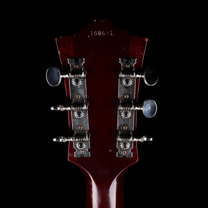 Vintage 1977 Guild D-25 Cherry Acoustic Guitar With OHSC