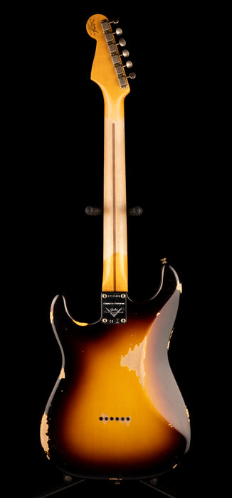 Fender Custom Shop Limited Edition Troposphere Strat Hard-Tail Heavy Relic Super Faded Aged 2-Color Sunburst