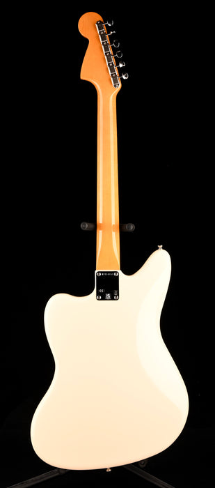 Pre Owned Fender Artist Series Johnny Marr Jaguar Olympic White With OHSC