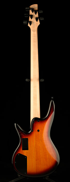 Used Ibanez GWB205 Gary Willis Fretless 5-String Electric Bass Tequila Sunrise Flat with Gig Bag