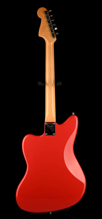 Pre Owned 2016 Fender American Design 1962 Vintage Reissue Jazzmaster Fiesta Red With OHSC