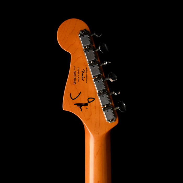 Used Squier J Mascis Jazzmaster Vintage White Electric Guitar