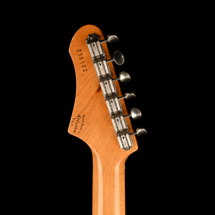 Fano Oltre Series JM6 P90 Light Distress Firemist Gold With Gig Bag