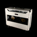 Pre Owned Fender Limited Edition Hot White Bronco '65 Twin Reverb Reissue Guitar Amp Combo with Footswitch and Cover