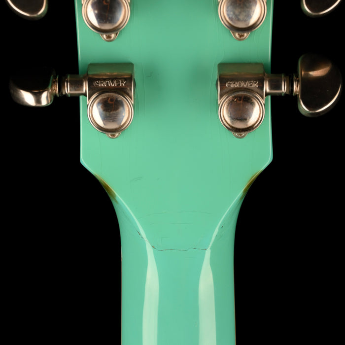 Pre Owned 1997 Gibson Custom Shop Les Paul Catalina Cascade Green With OHSC