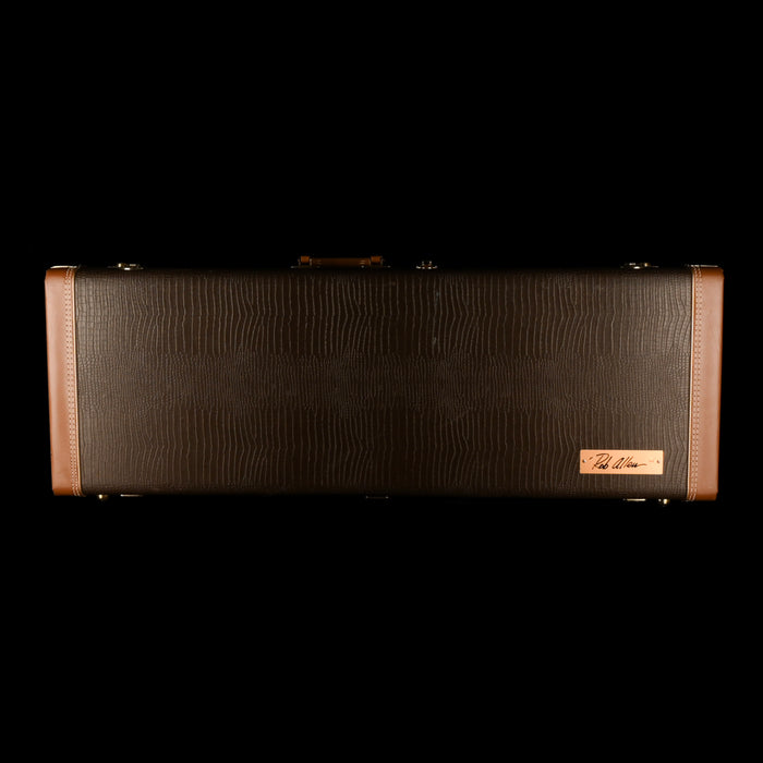 Pre Owned 2009 Rob Allen Single Cutaway Amber Electric Guitar With OHSC