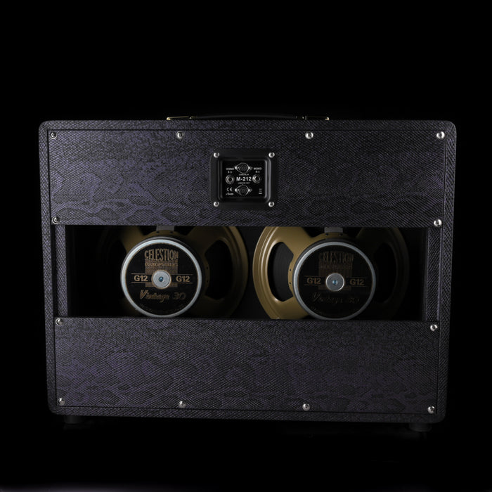 Magnatone Limited Edition Slash Purple Python M-80 Head & Cabinet Guitar Amp Rig IN STOCK