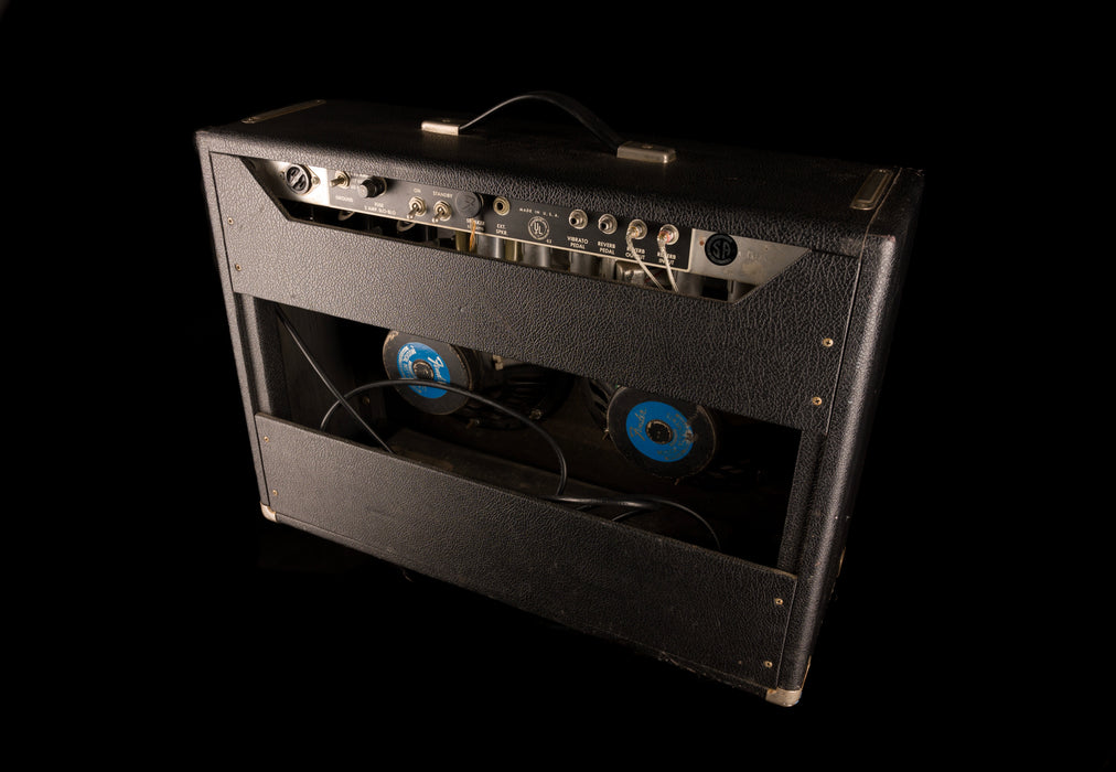 Pre Owned 1969 Fender Vibrolux Reverb “Drip Ring”  2-Channel 40-Watt 2x10" Guitar Amp Combo