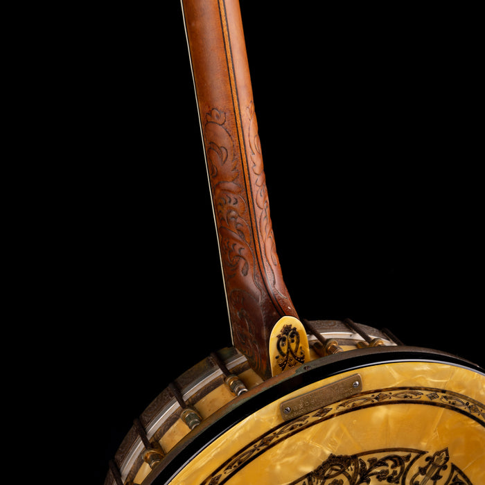 Vintage 1930's Bacon and Day Montana Silver Bell Style No. 4 Tenor Banjo with OHSC - Frank Ovanin Collection