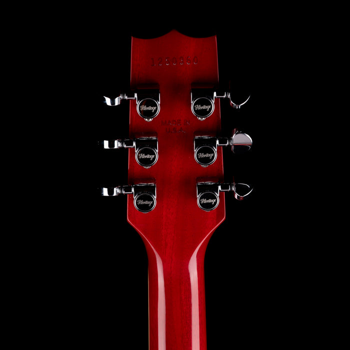 Heritage H-530 Hollow Trans Cherry Electric Guitar with Case