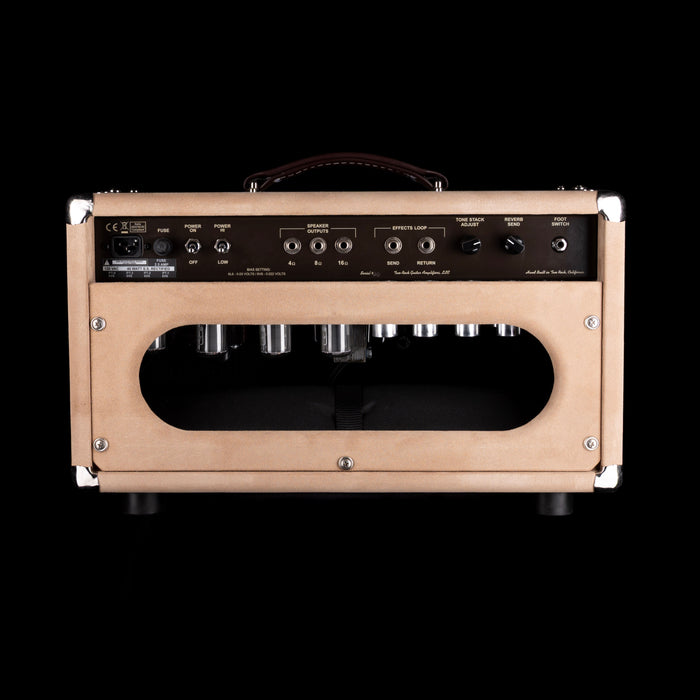 Used Two Rock Vintage Deluxe 40/20 Guitar Amp Head And 1x15" Cabinet Dogwood Suede