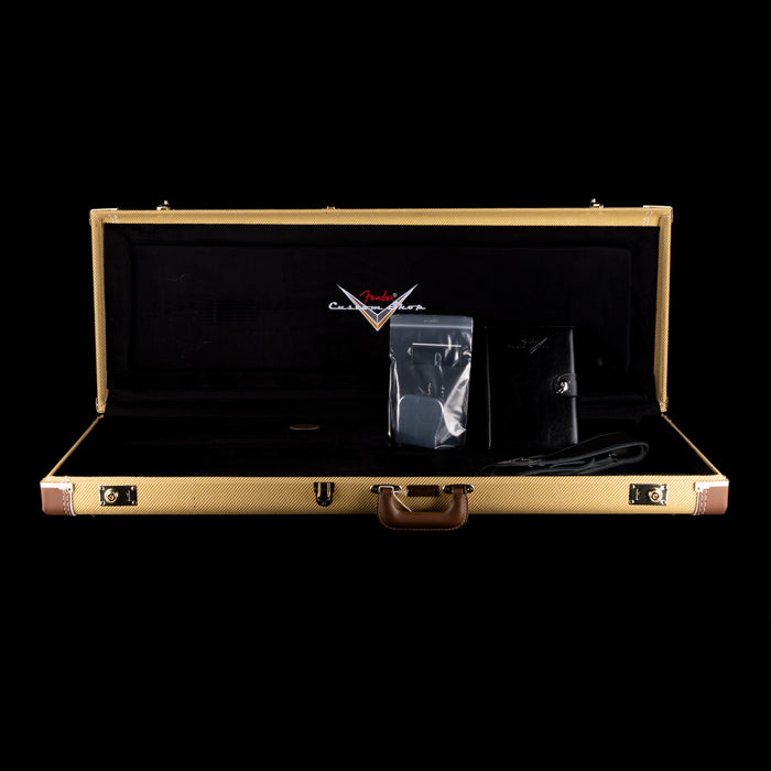 Fender Custom Shop 1952 Telecaster Relic Black Over Candy Apple Red