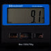 Brecknell PS150 Slimline digital scale displaying weight on a black background