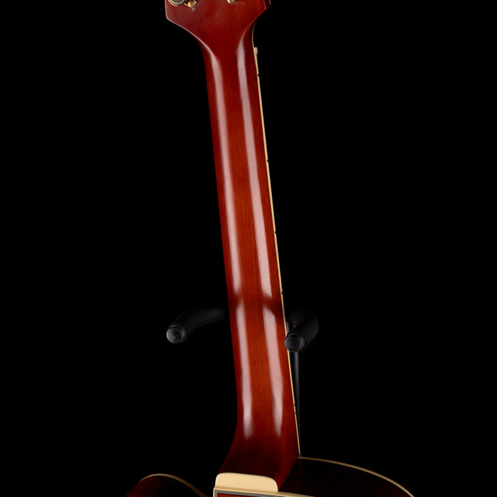 Pre Owned Ibanez PM3C Pat Metheny Signature Hollow-body Electric Guitar Natural Amber With OHSC