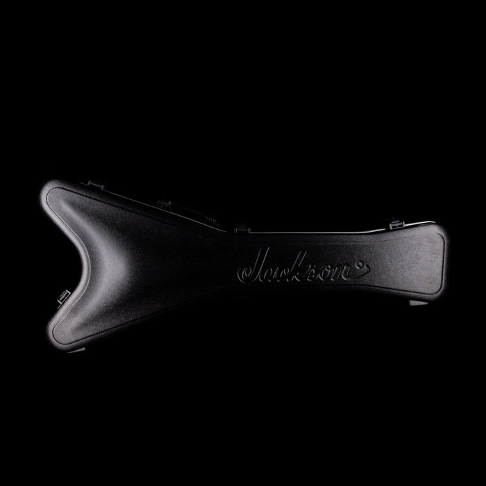 Used Jackson Pro plus Limited Edition Pure Metal King V KV1A Gloss Black With Case