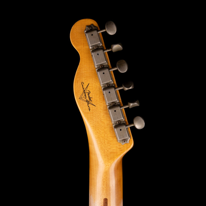 Fender Custom Shop 1958 Telecaster Journeyman Relic Surf Green Sparkle Burst With Case
